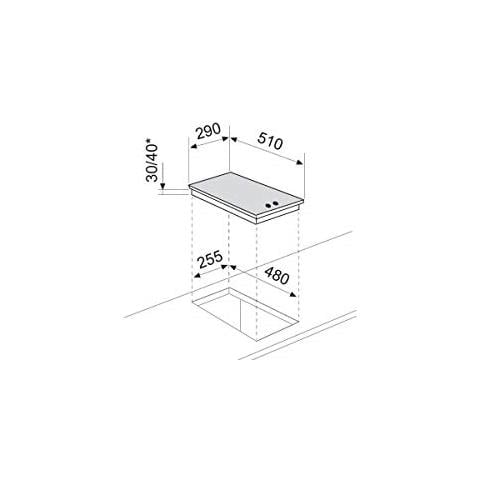 Piano Cottura GT320WH Elettrico 2 Zone Cottura da 29 cm Colore Bianco - Foto 2