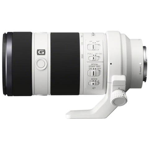 Obiettivo G con power zoom da 70-200 mm con SteadyShot ottico per immagini stabili, apertura F4 e due elementi in vetro ED - Foto 1