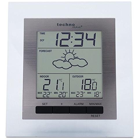 WS 9136-IT, Micro AAA, IEC R3, Mignon AA, IEC R6, Acciaio inossidabile, Bianco, 21 x 39 x 128 mm, Plastica - Foto 1