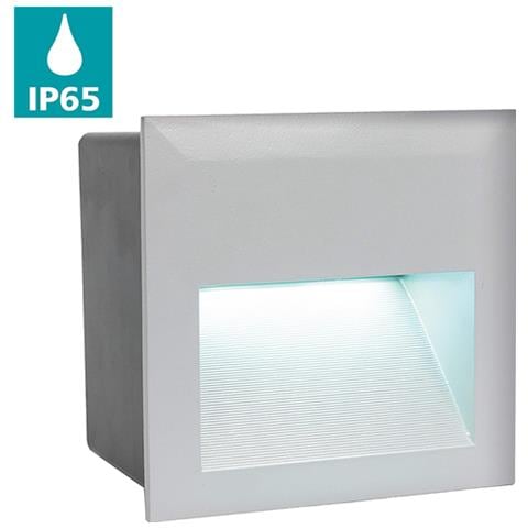 Zimba - Lampada Led Da Incasso, Alluminio Pressofuso, 3.7 W, Argento [ classe Di Efficienza Energetica A+] - Foto 1