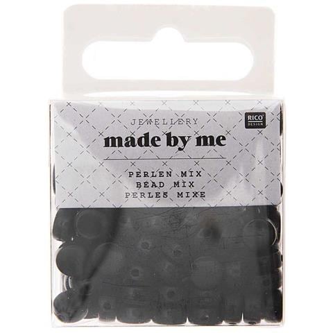165 Perline Rotonde 5 X 7 Mm - Nero - Foto 1
