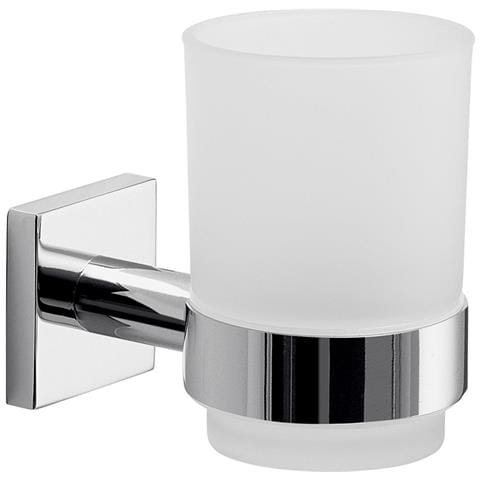 Portaspazzolini Da Muro In Acciaio Inox Aisi 304 E Cromall Fj10 Gedy Serie Fuji Cromato - Foto 2