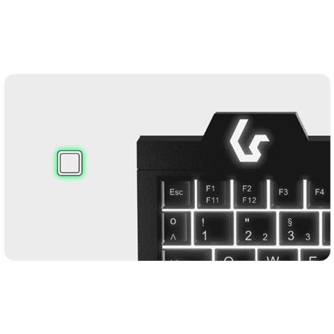 Tastiera Cablato KSK-3210ELU(DE)  (Layout Tedesco) Colore Nero - Foto 4