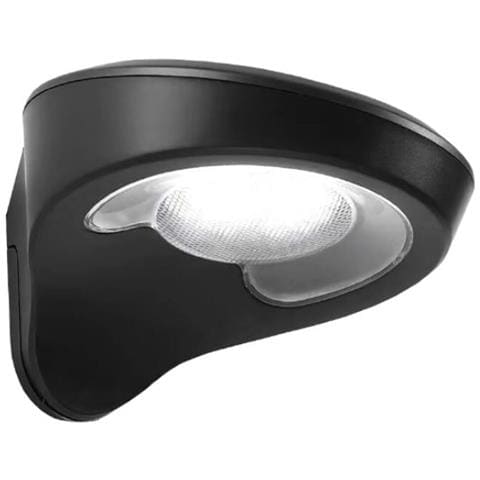 Applique Led Solare Sensore Di Movimento 155 Lm Nero 1,8 W (6500 K) - Foto 1