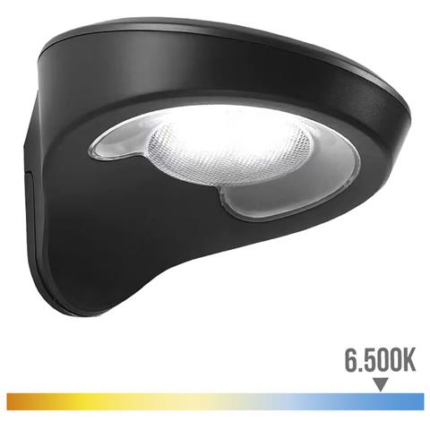 Applique Led Solare Sensore Di Movimento 155 Lm Nero 1,8 W (6500 K) - Foto 2