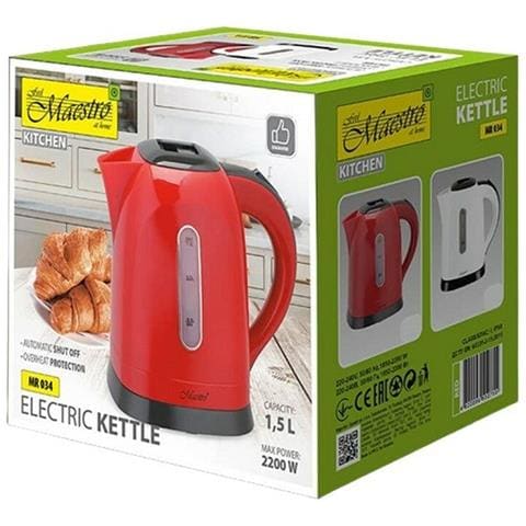 Bollitore Mr-034 Nero 2200 W 1,5 L - Foto 2