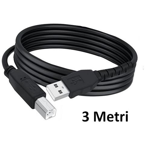 Tr-1482 Cavo Stampante Scanner Usb Am To Bm 3m Black - Foto 2