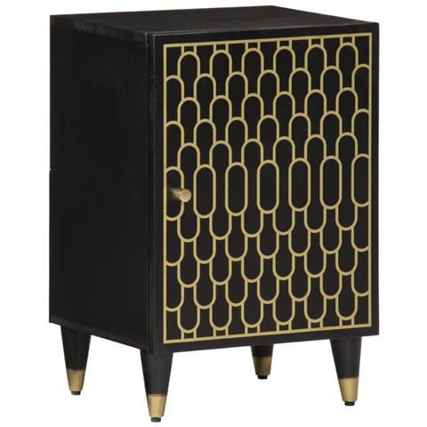 Mobile Da Bagno 38x33x58 Cm In Legno Massello Di Mango - Foto 1