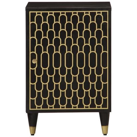 Mobile Da Bagno 38x33x58 Cm In Legno Massello Di Mango - Foto 3