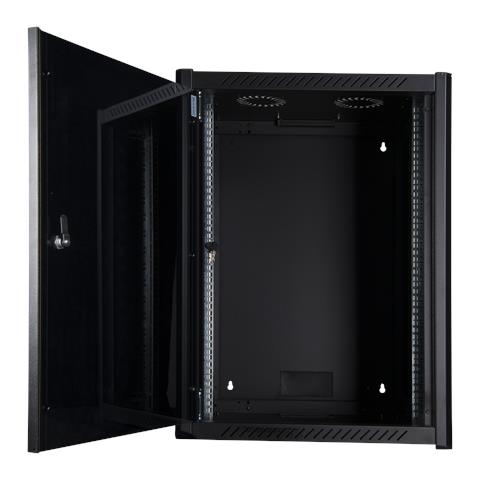 RWP16U56BL rack 16U Da parete Nero - Foto 5