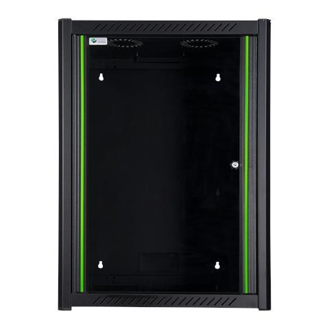 RWP16U56BL rack 16U Da parete Nero - Foto 1