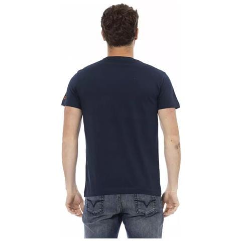 Maglietta In Cotone Blu - L - Foto 3