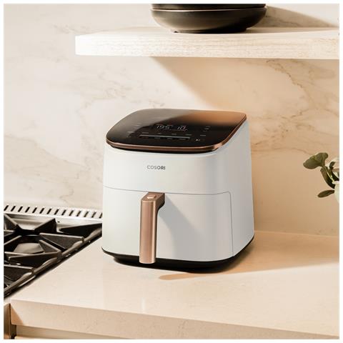 Friggitrice Ad Aria Turbo Blaze Chef Edition 6 Litri Bianco - Foto 6