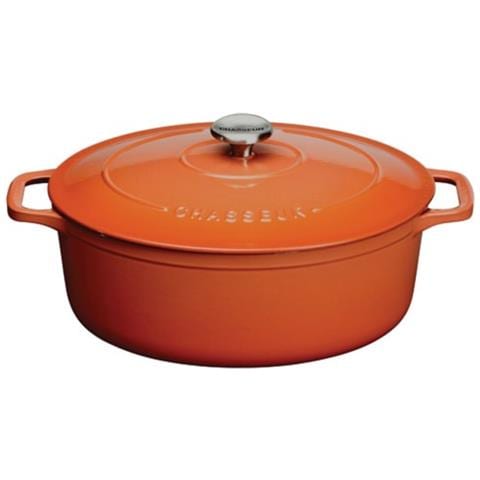 Casseruola Ovale In Ghisa 29 Cm Castagna - Puc472999 - Foto 1