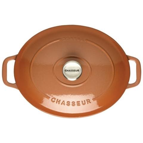 Casseruola Ovale In Ghisa 29 Cm Castagna - Puc472999 - Foto 2