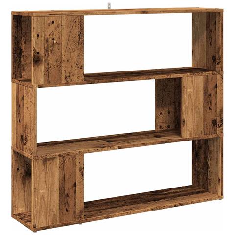 Libreria/divisorio In Legno Vecchio 100x24x94 Cm - Foto 2