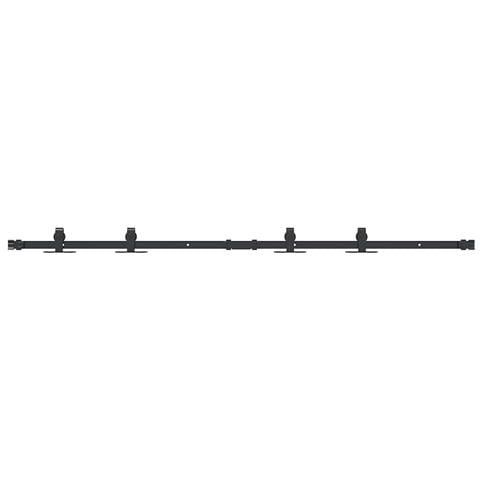 Kit Anta Scorrevole Per Armadio 152 Cm In Acciaio Al Carbonio - Foto 2