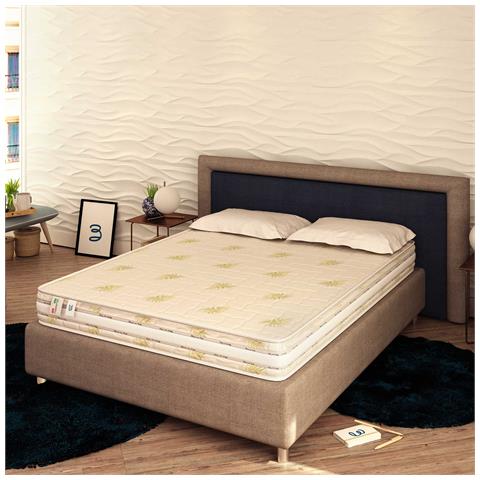 Materasso a Molle Ortopedico Medio Rigido Ortopedic H20 100% Made in Italy Matrimoniale misura 180x200 cm - Foto 1