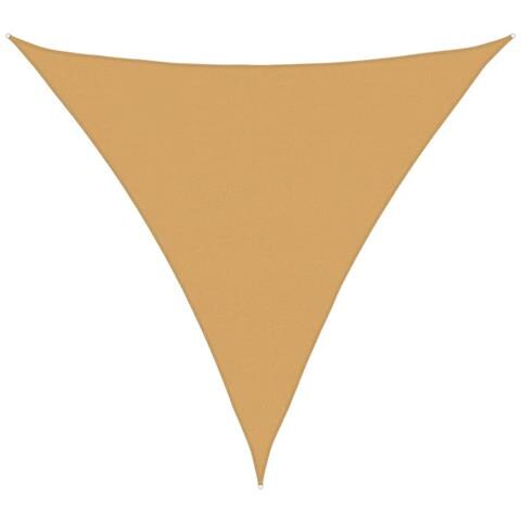 Vela Parasole 160 G/m Triangolare Sabbia 5x5x5 M In Hdpe - Foto 2