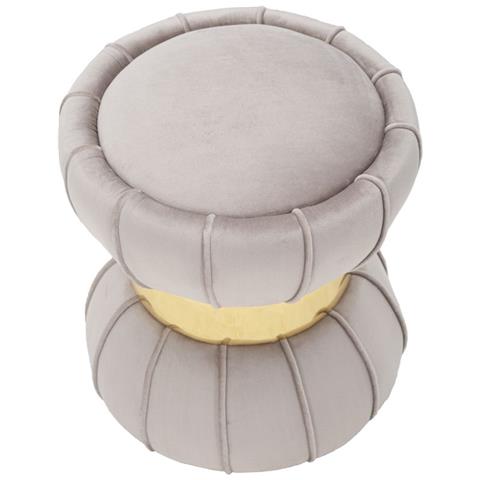 Pouf Mf359 - Grigio - Tessuto - 40x40x44 Cm - Foto 2