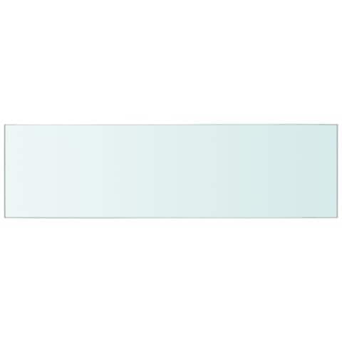 Mensola In Vetro Trasparente 50x12 Cm - Foto 1