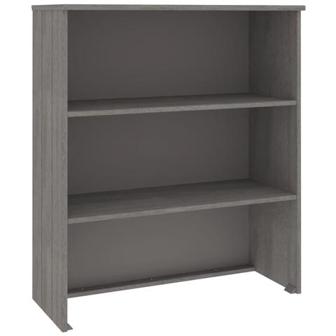 Piano Credenza Hamar Grigio Chiaro 85x35x100 Cm Legno Di Pino - Foto 1