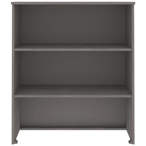 Piano Credenza Hamar Grigio Chiaro 85x35x100 Cm Legno Di Pino - Foto 2