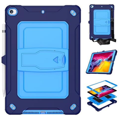 Custodia Per Ipad Air3 E Ipad 8/9 10.2” Con Alloggio Per Stilo Blu - Foto 4