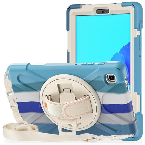 Custodia Per Samsung Galaxy Tab A7 10.4” Con Tracolla Blu - Foto 1