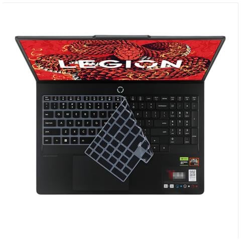 Protezione Tastiera In Silicone Compatibile Con Lenovo Legion R9000p 2025, R7000, Y7000p - Antipolvere E Impermeabile Black - Foto 1