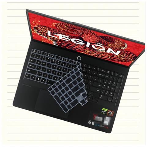 Protezione Tastiera In Silicone Compatibile Con Lenovo Legion R9000p 2025, R7000, Y7000p - Antipolvere E Impermeabile Black - Foto 2