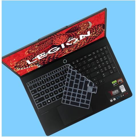 Protezione Tastiera In Silicone Compatibile Con Lenovo Legion R9000p 2025, R7000, Y7000p - Antipolvere E Impermeabile Black - Foto 3