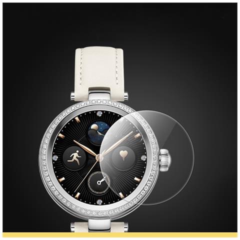 Protezione Schermo In Vetro Temperato Compatibile Con Honor Choice Saga Smartwatch 2 - Crystal Edition - Foto 2