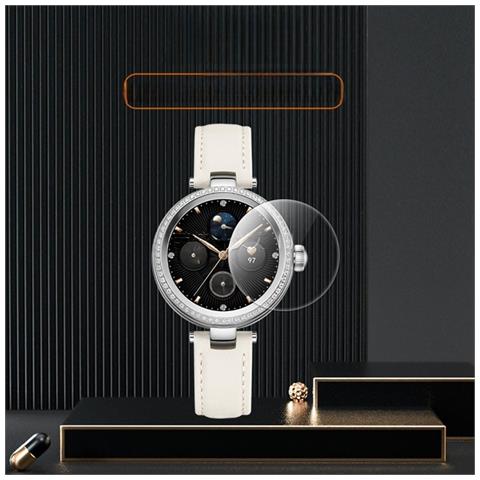 Protezione Schermo In Vetro Temperato Compatibile Con Honor Choice Saga Smartwatch 2 - Crystal Edition - Foto 4