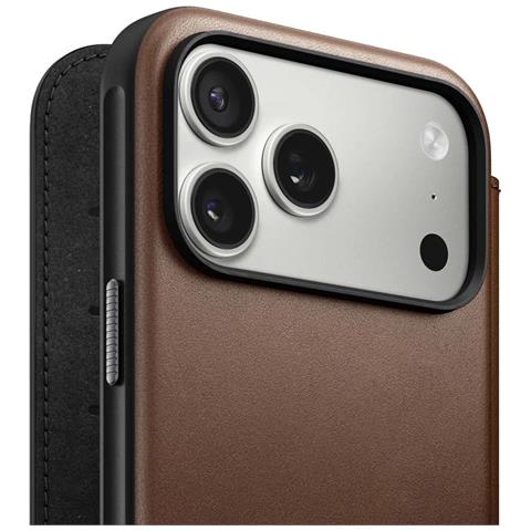 Custodia A Portafoglio In Pelle Magsafe Per Iphone 17 Pro Max, Serie Modern, Marrone - Foto 2