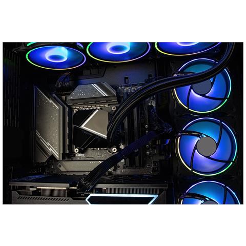 PC Highend Gaming I89-781 (Ultra 7 265KF /RTX5070 Ti 16GB GDDR7/SSD 2TB / 64GB /WLAN /w /o OS) Intel Core Ultra 7 DDR5-SDRAM NVIDIA GeForce RTX 5070 Ti Nero - Foto 8