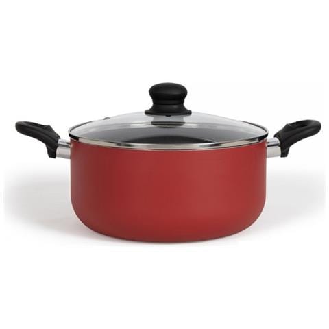 Pentola In Alluminio Da 28 Cm Con Coperchio - Mep151r - Foto 2