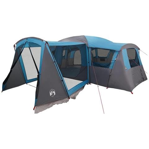 Tenda Familiare con tetto Blu e Grigio 745 x 700 x 217 cm - Foto 1