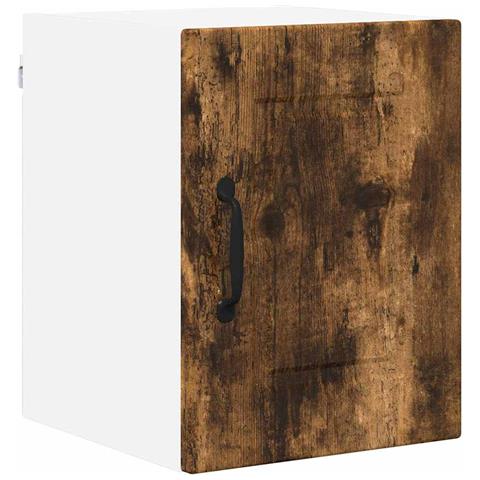 Pensile cucina Rovere fumé 30 x 31 x 40 cm Legno multistrato - Foto 1