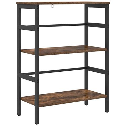 Libreria Rovere fumé 60 x 29,5 x 81 cm Legno multistrato - Foto 1