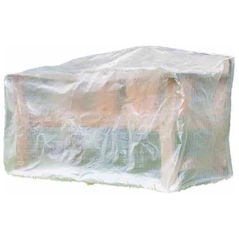 Copertura Trasparente Per Mobili Da Giardino  Panchina 2 Posti  120x75x80 Cm - Foto 1
