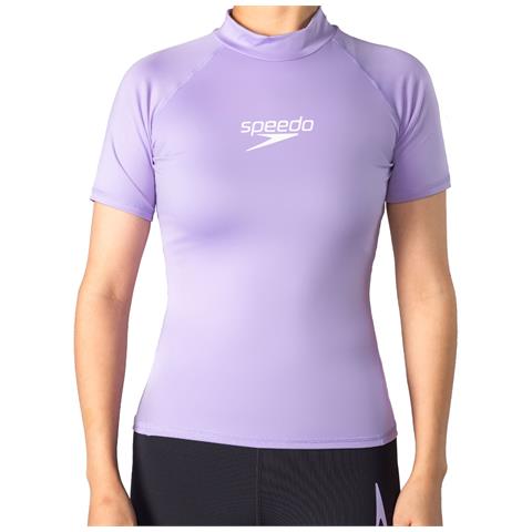 Rashguard femminile essenziale S /S, M - Caramella dura /bianca - Foto 7