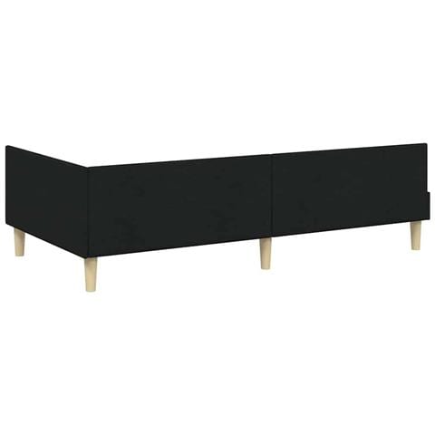 Struttura Letto Angolare con Materasso 2 pcs Verde Tessuto - Foto 9