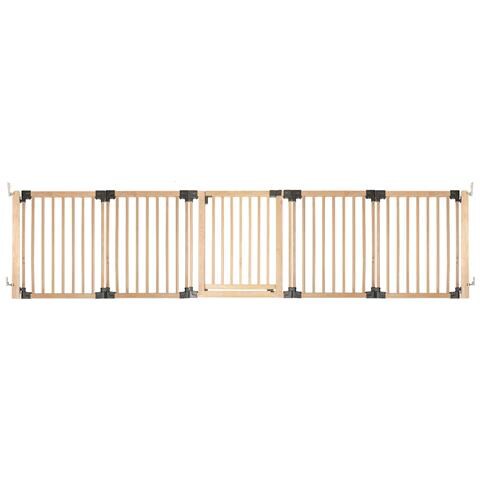 Safetots Divisorio Multipannello In Legno, Fino A 336cm, Legno Naturale, 76cm Di Altezza - Foto 1