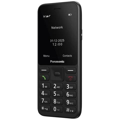 KX-TU260EXB cellulare 6,1 cm (2.4") 118 g Nero Telefono per anziani - Foto 1