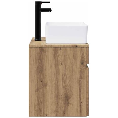 Mobile lavabo da parete Rovere Artigianale 49 x 41 x 63 cm - Foto 2