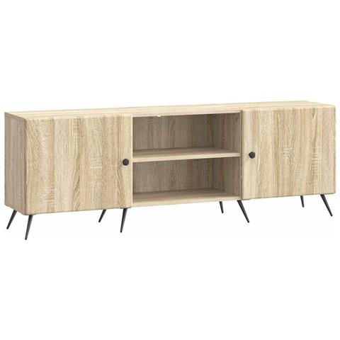 Mobile TV Rovere Sonoma 150 x 31 x 50 cm Legno ingegnerizzato - Foto 1