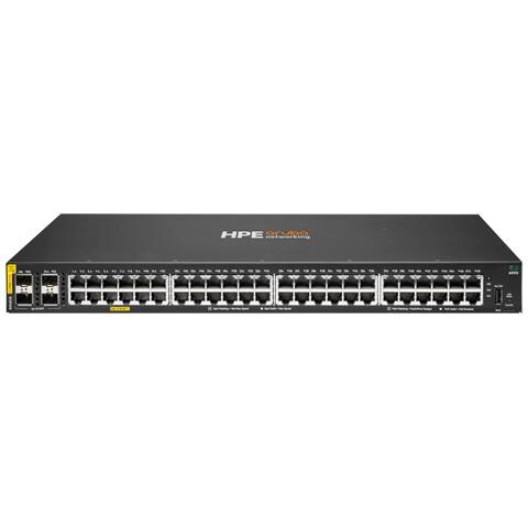 Aruba Networking CX 6000 48p 10M / 100M / 1G Class4 PoE 4p SFP 1G 370W Switch - Foto 1