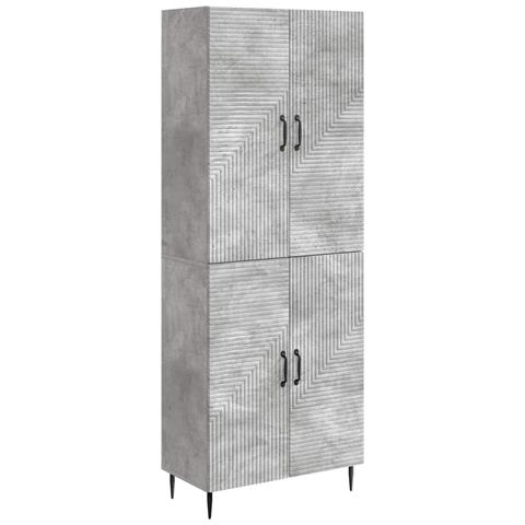 Set di armadi 2 pcs 66 x 34,5 x 89,5 cm Legno ingegnerizzato - Foto 1