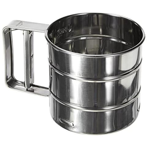 67011 - Setaccio per farina in acciaio inox al 18%, 0,35 kg - Foto 1